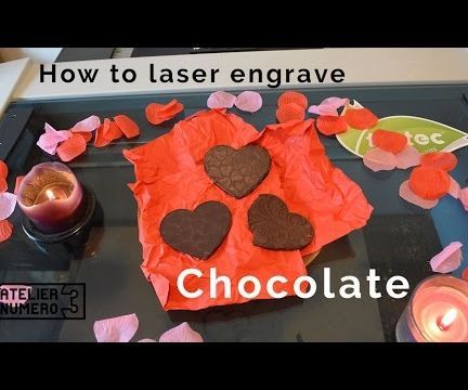 Laser Engraved Chocolate