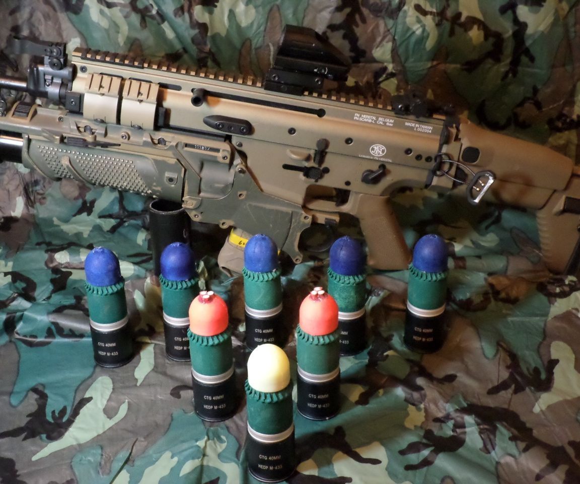Airsoft 40mm Special Effect Projectiles