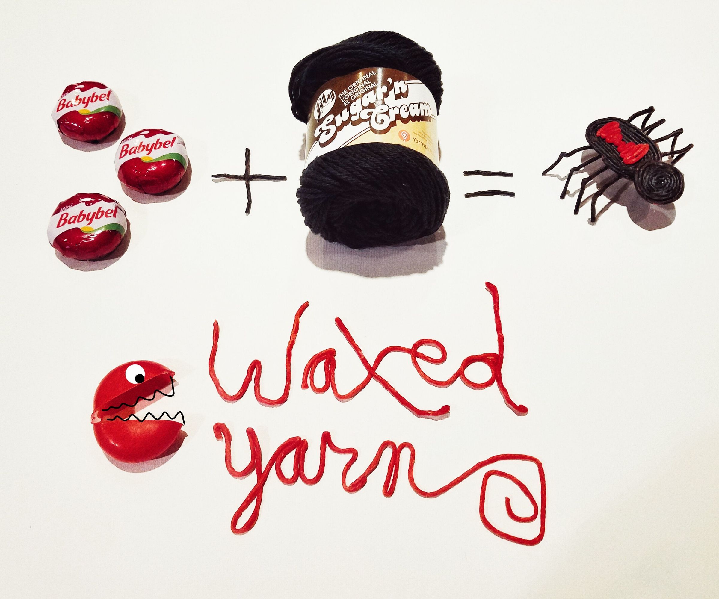Babybel Cheese Wax Yarn Toy