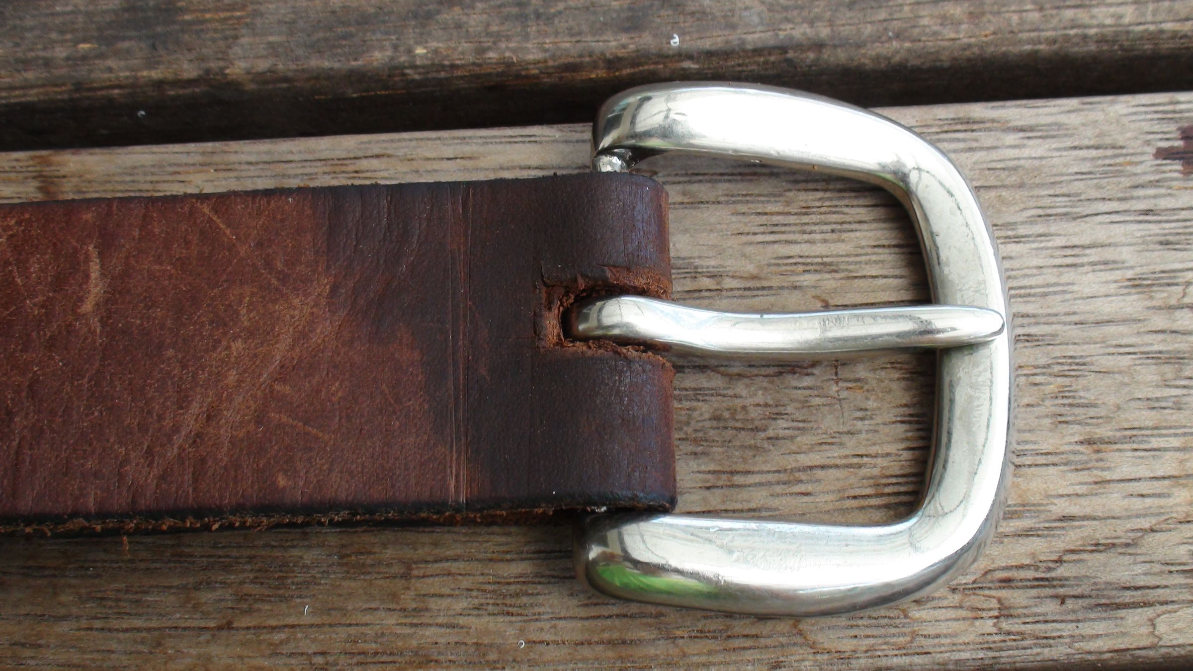 How to Refurbish Old Leather Belts or Make One From Scratch : 5 Steps ...