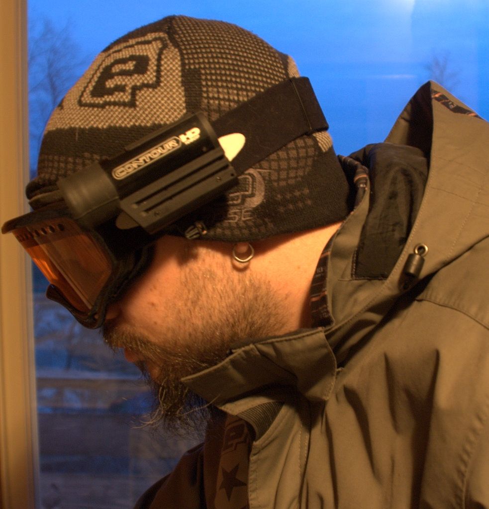 ContourHD on a Vforce Grill Paintball Mask