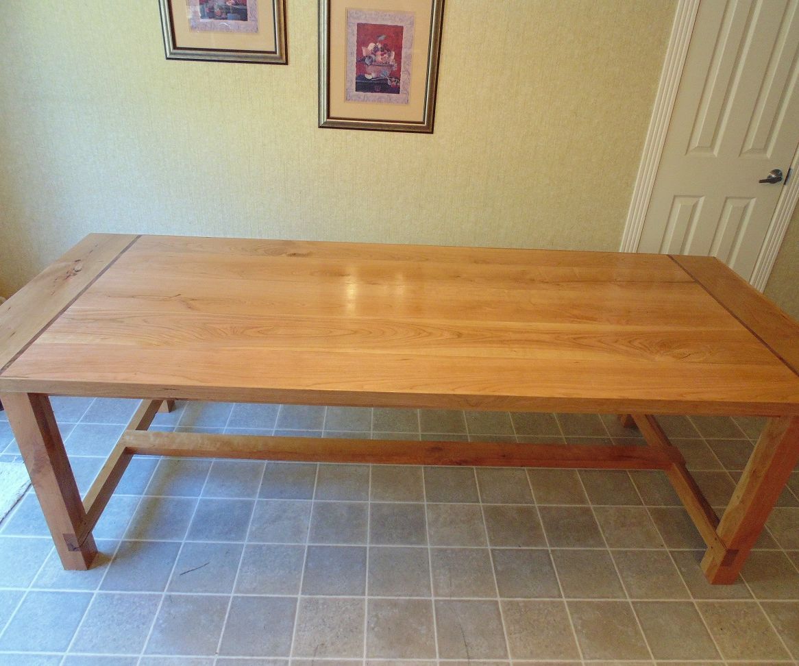Cherry Farmhouse Table