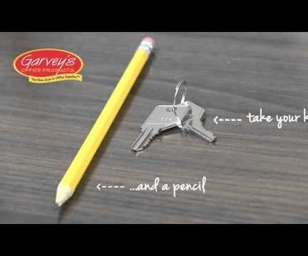How to Use a Pencil to Open a Sticky Key Lock