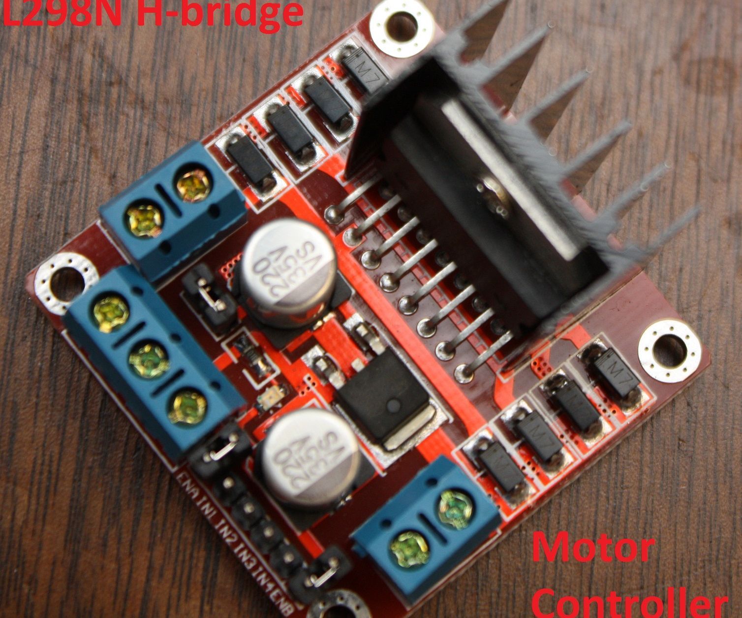 Arduino Modules - L298N Dual H-Bridge Motor Controller