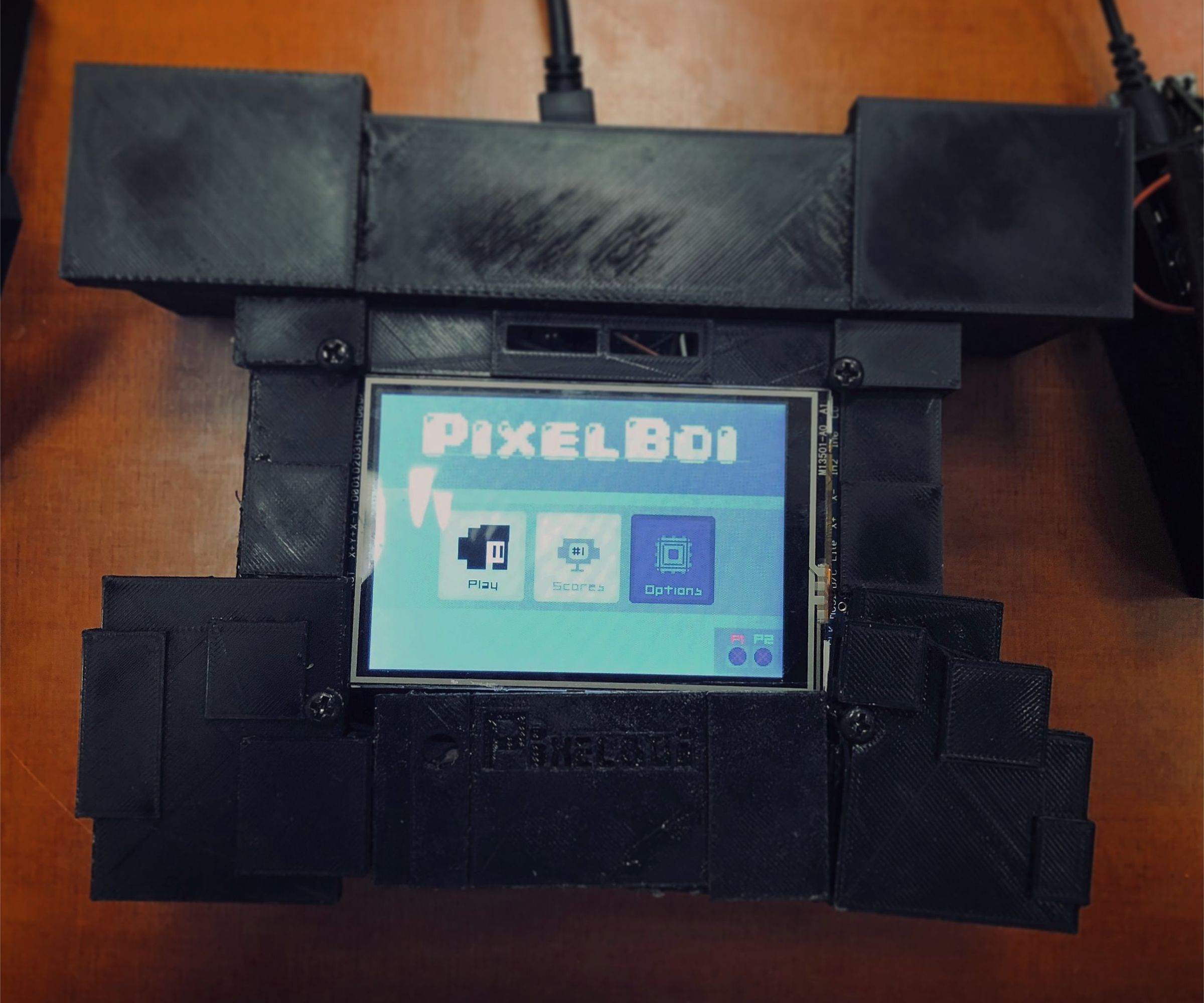 Handheld Console With Wireless Controllers and Sensors (Arduino MEGA & UNO)
