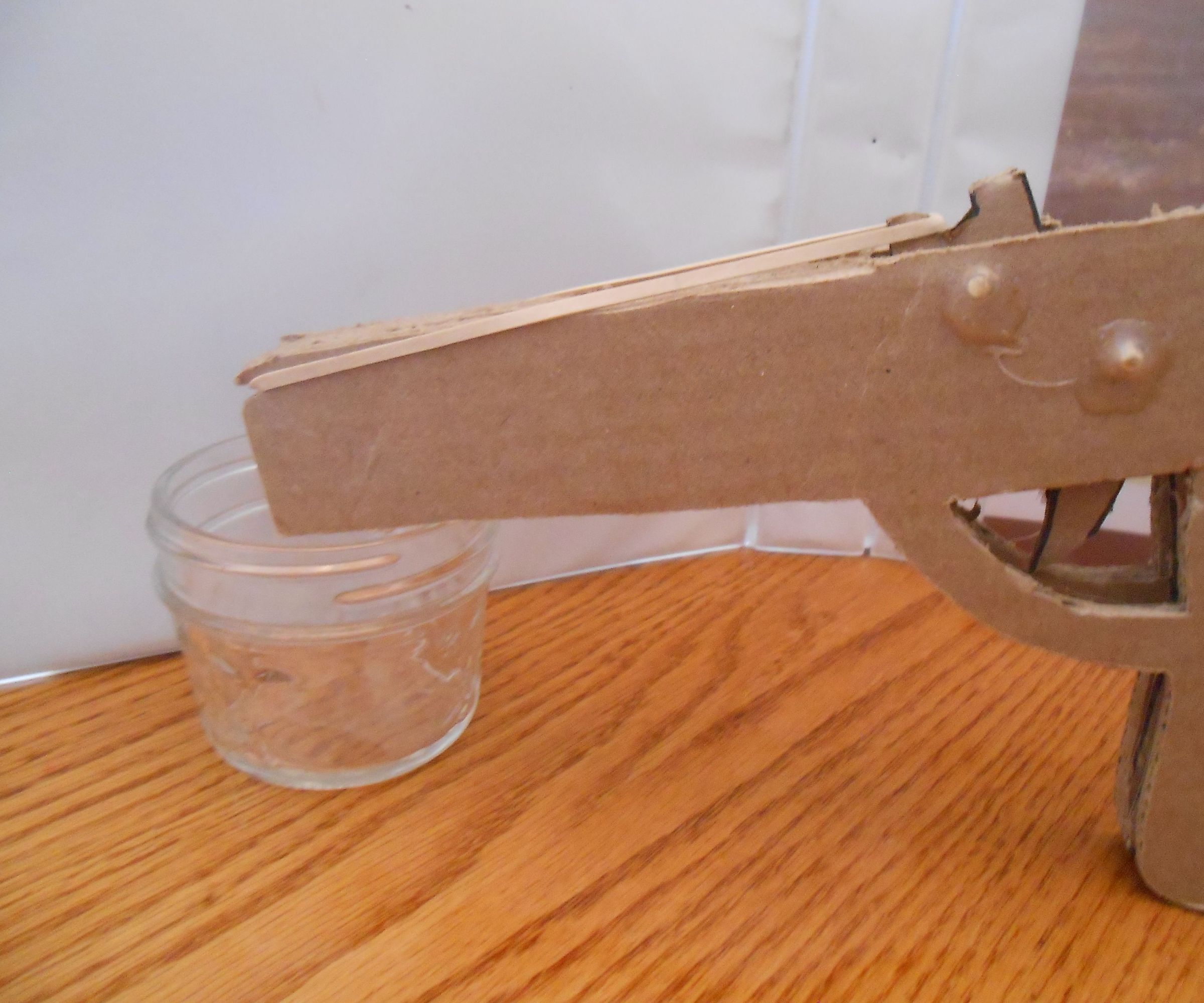 Cardboard Rubberband Gun