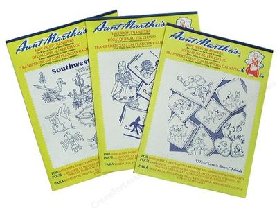 Hot Iron Transfers and Embroidery