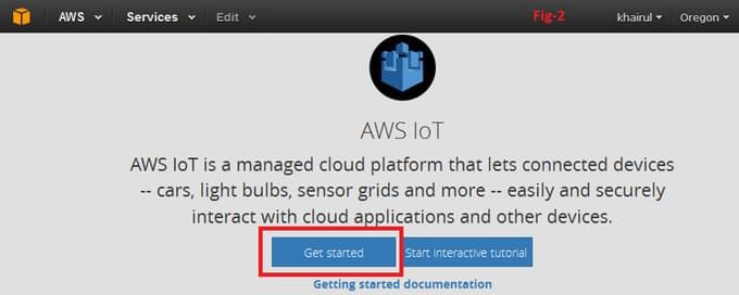 Setup AWS IoT