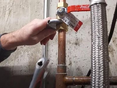 Cut Pipe and Add Valve