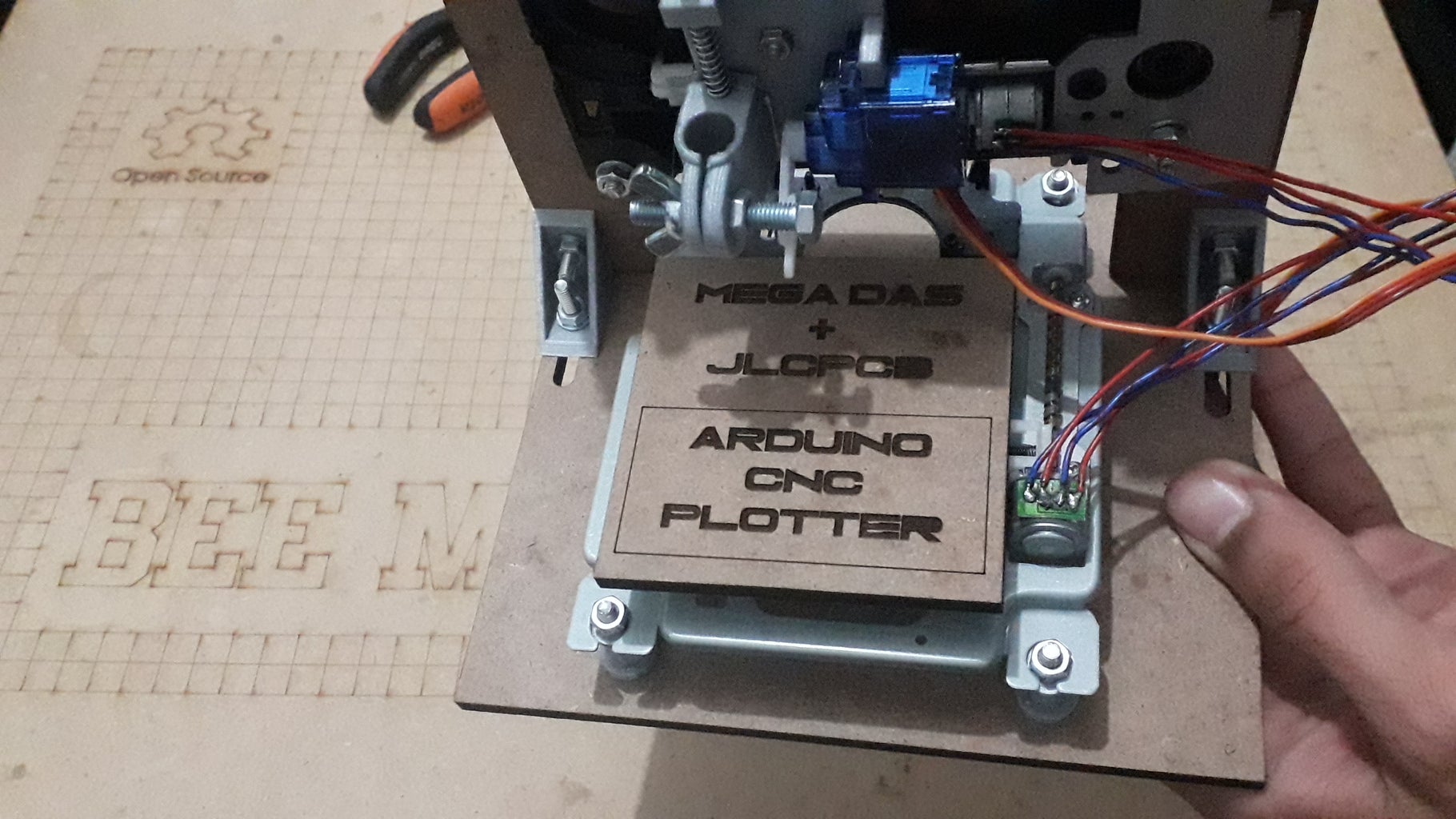 Arduino CNC Plotter (DRAWING MACHINE) : 10 Steps (with Pictures ...
