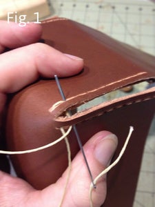 Box Stitching and Finishing Your Case