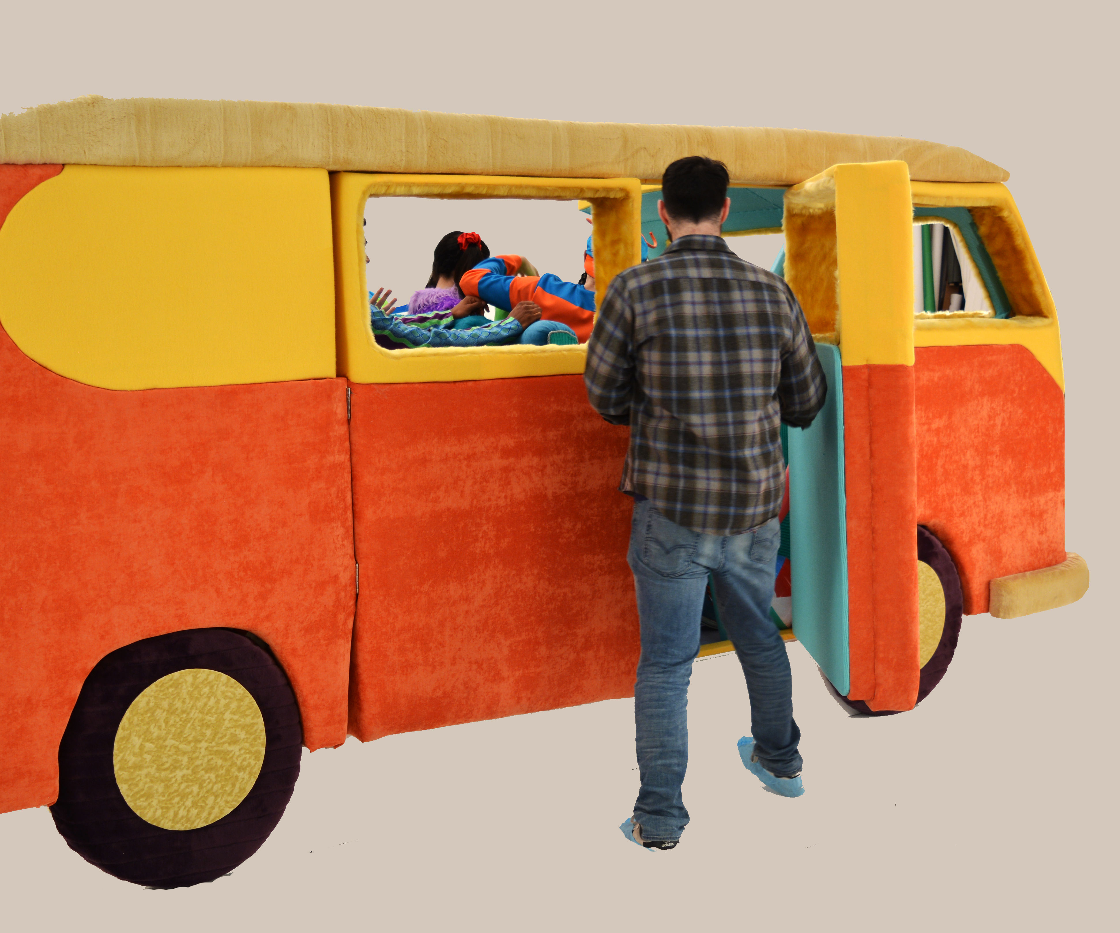 Build a Life-sized Plush VW Campervan 