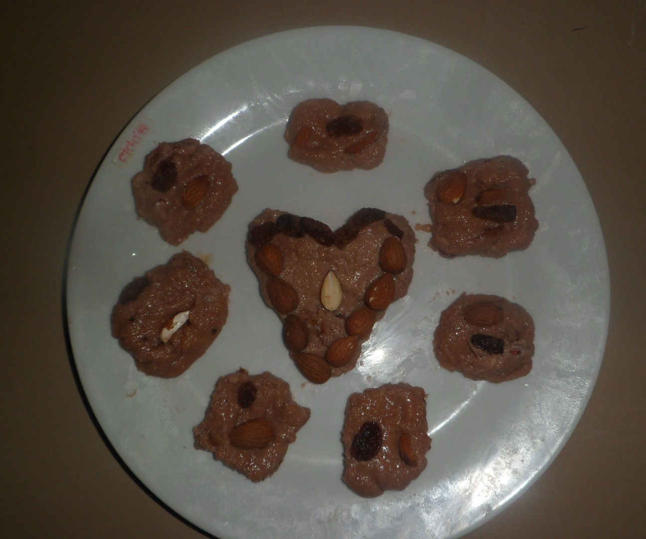 Indian Sweet Choclate Khalakand or Burfi