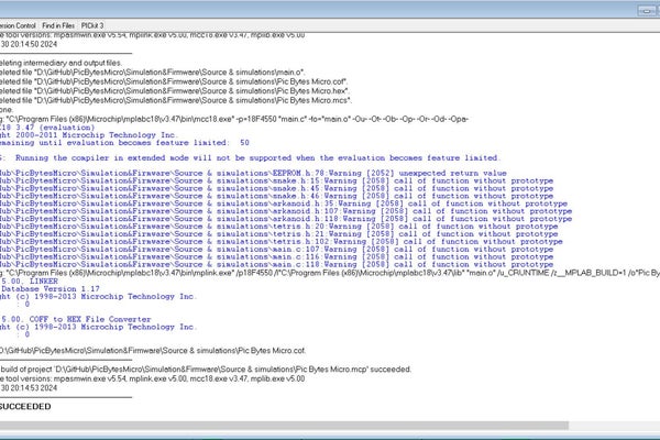 Software and Burn the Chip