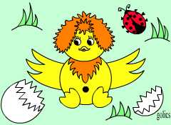 Easter.Everyone can paint.