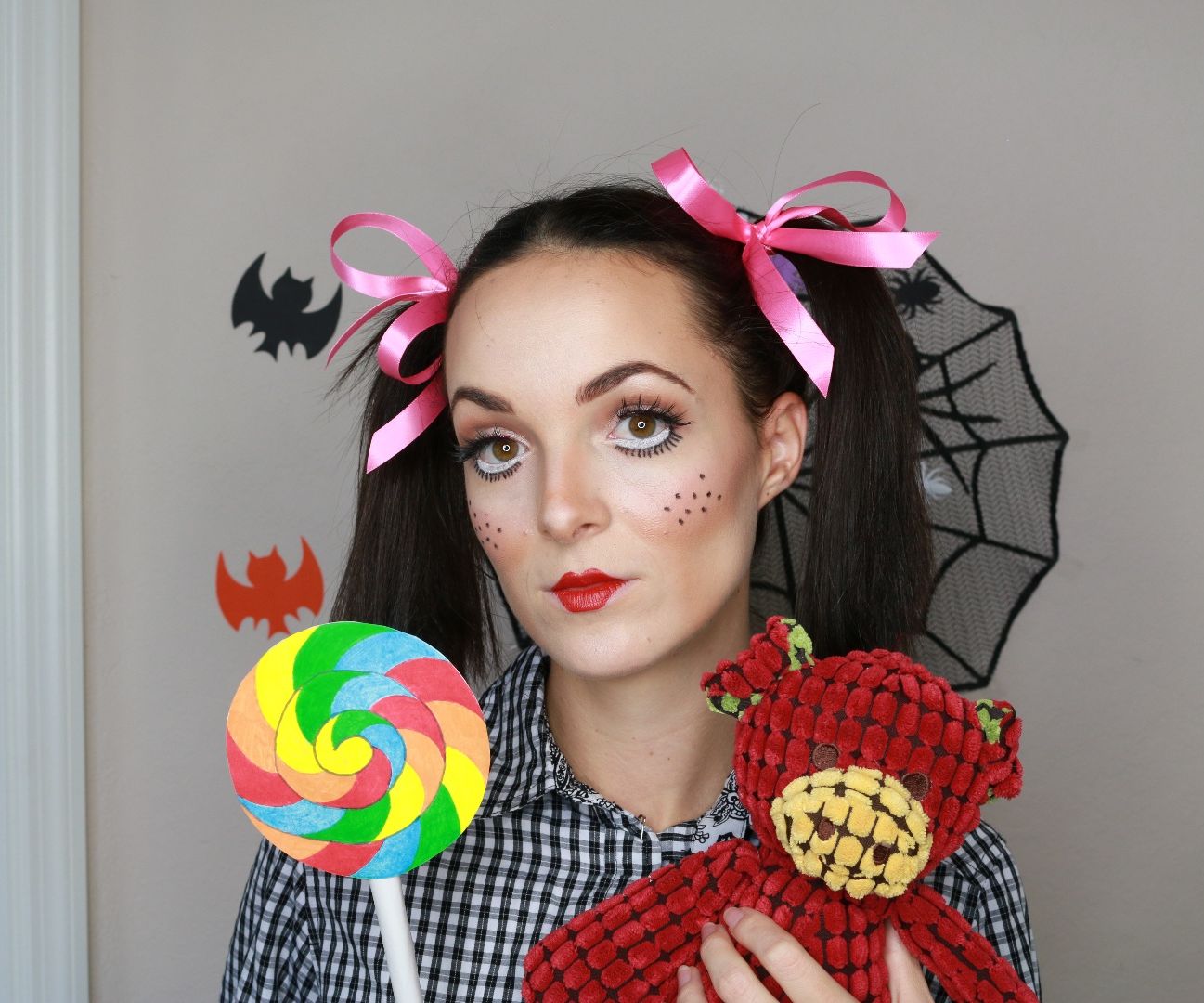 Halloween Doll Makeup