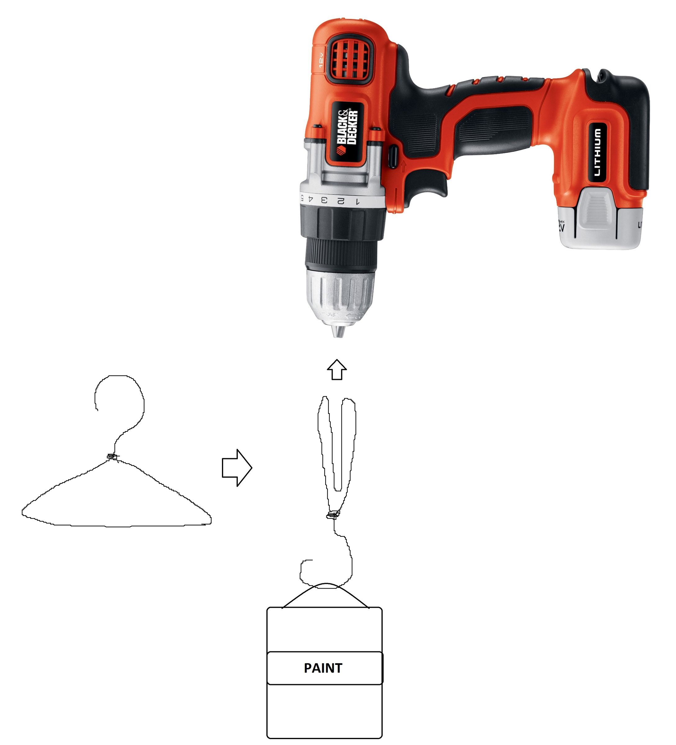 DIY Paint Stirrer 5 Steps Instructables