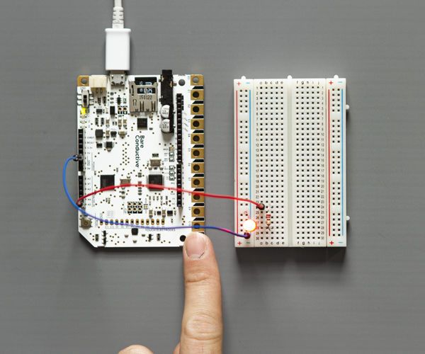 Touch Board and LEDs