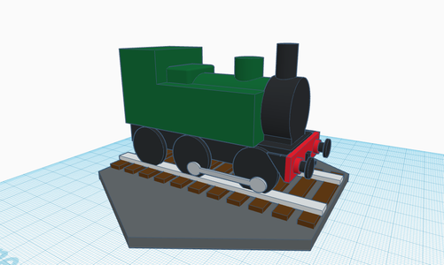 Train Miniature by Jon
