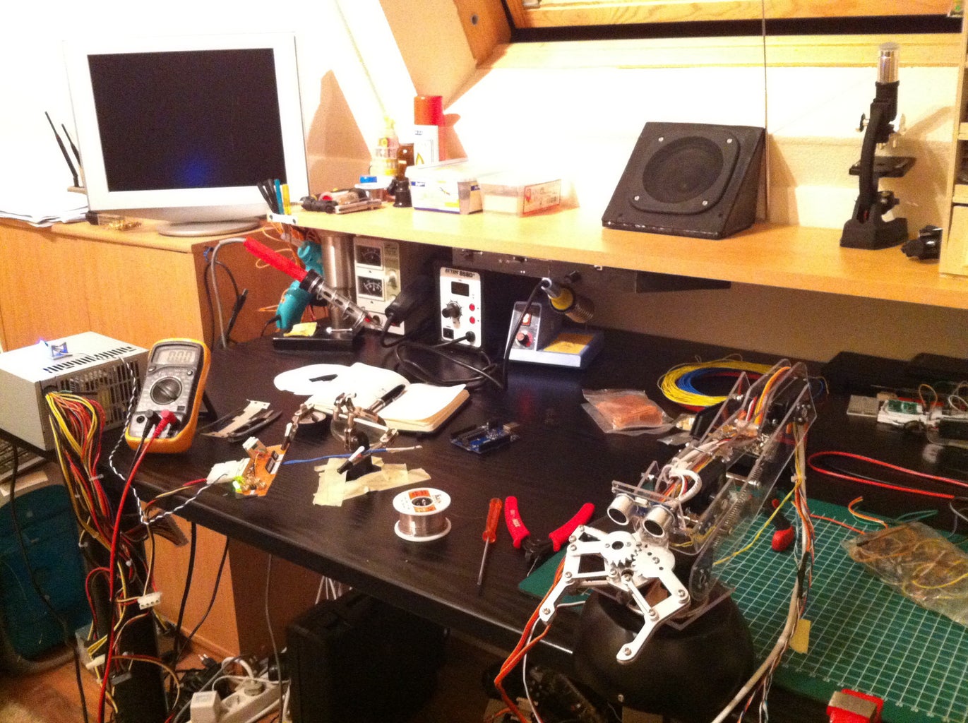 How to Build a Robotic Arm : 9 Steps Circuit Diagram
