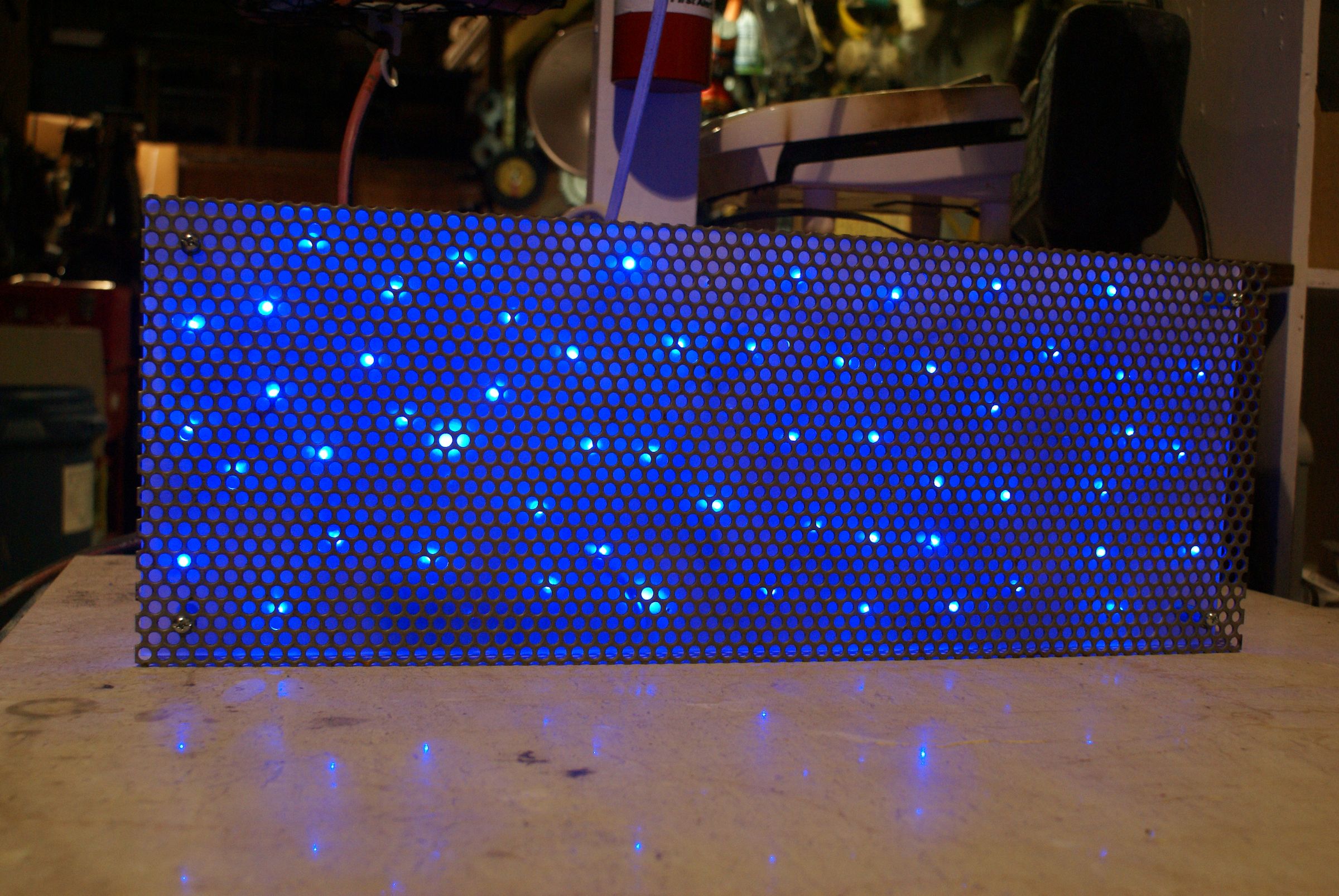 Build a "Flickering" LED Light Panel
