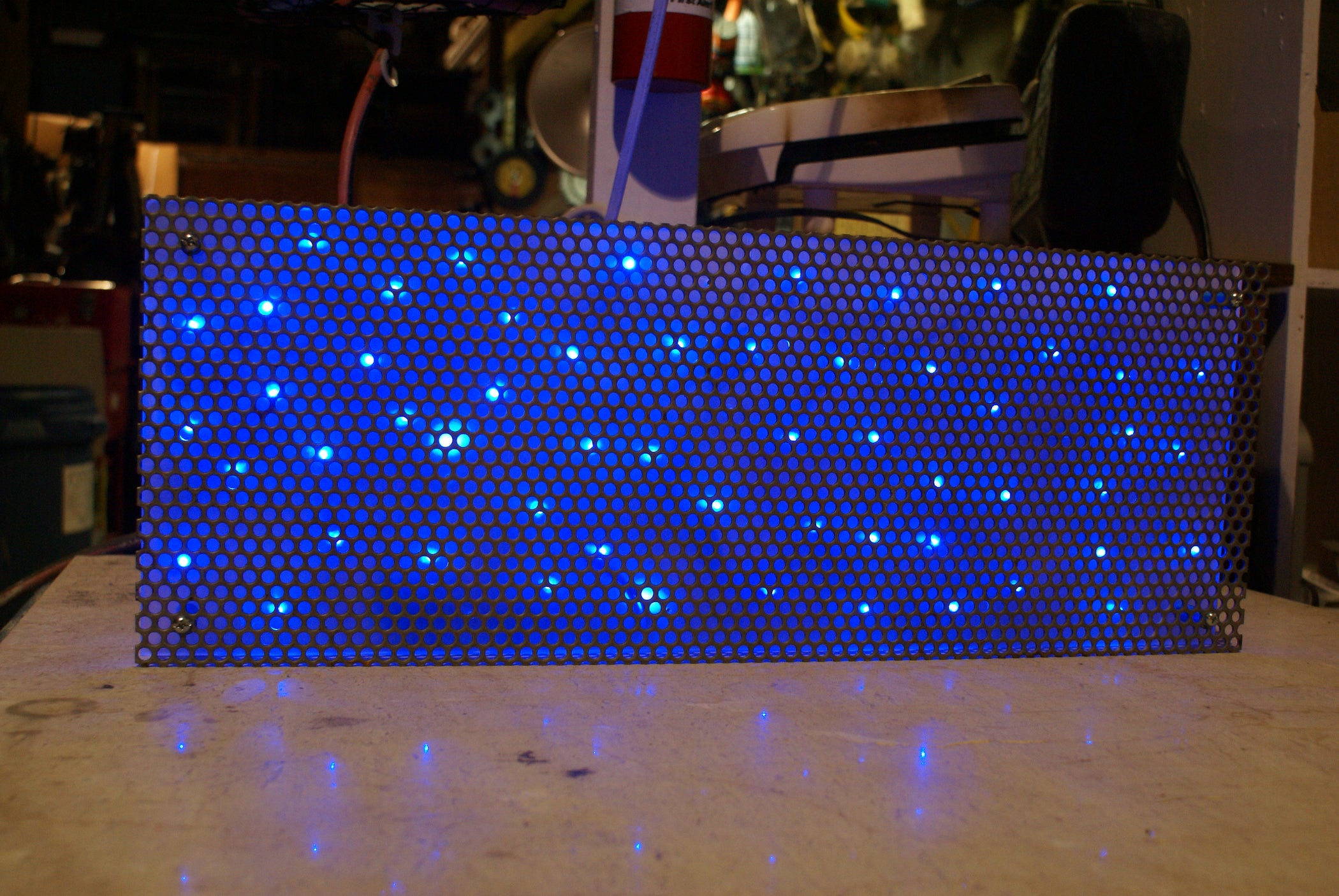 Build a "Flickering" LED Light Panel Instructables