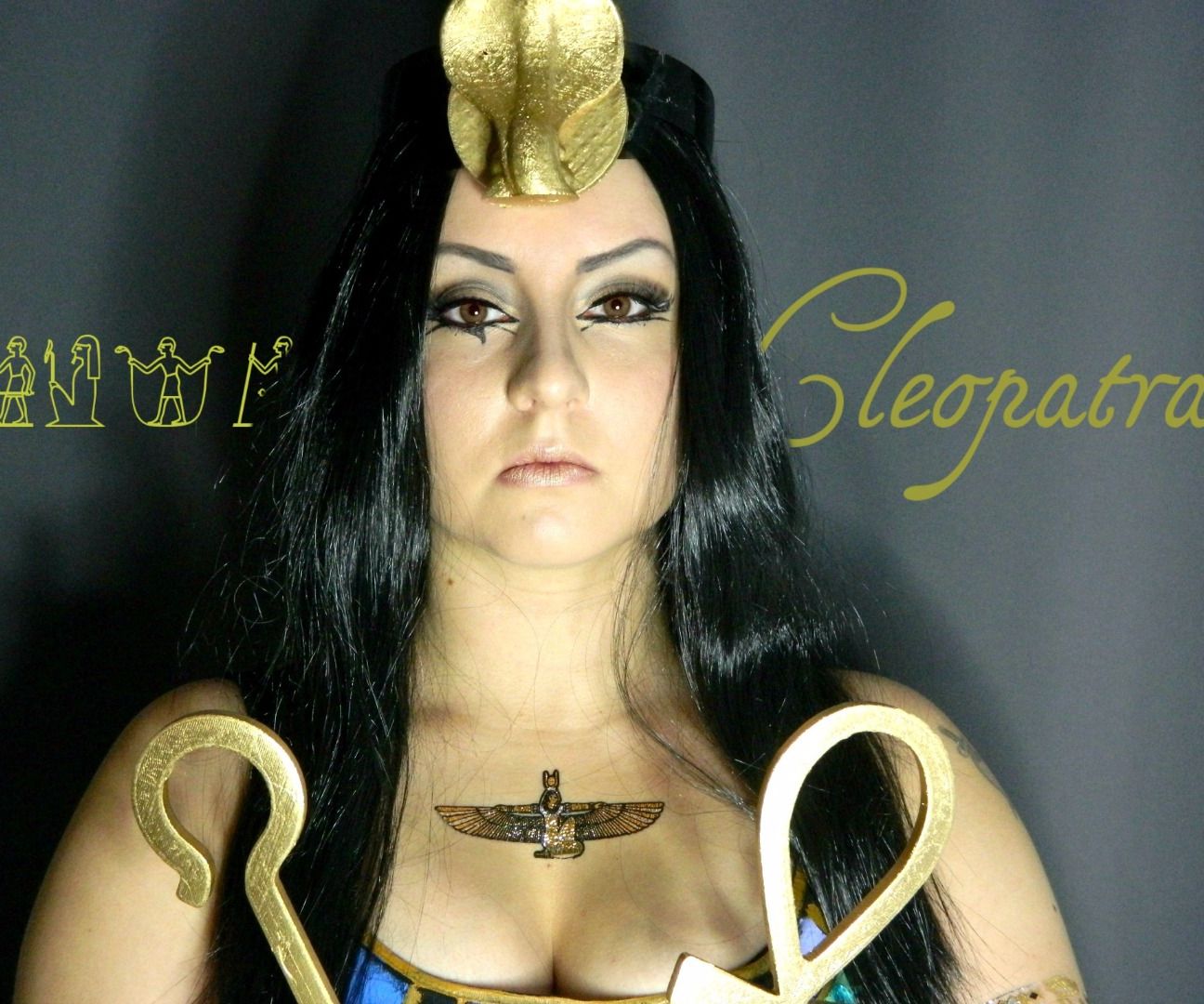 CLEOPATRA Halloween costume tutorial