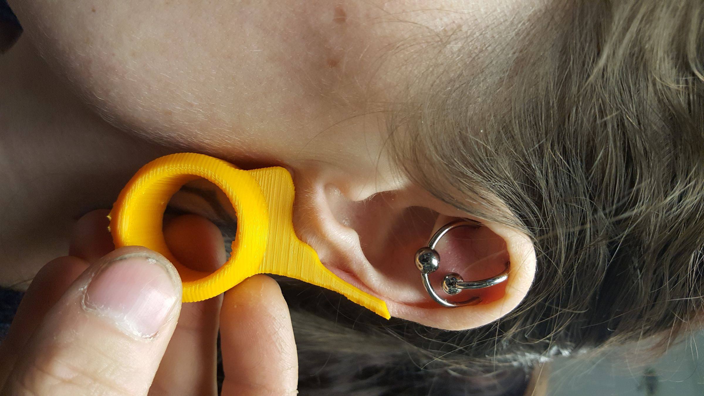 The First 3D Printed Prosthetic Stretched Lobe : 6 Steps (with Pictures ...