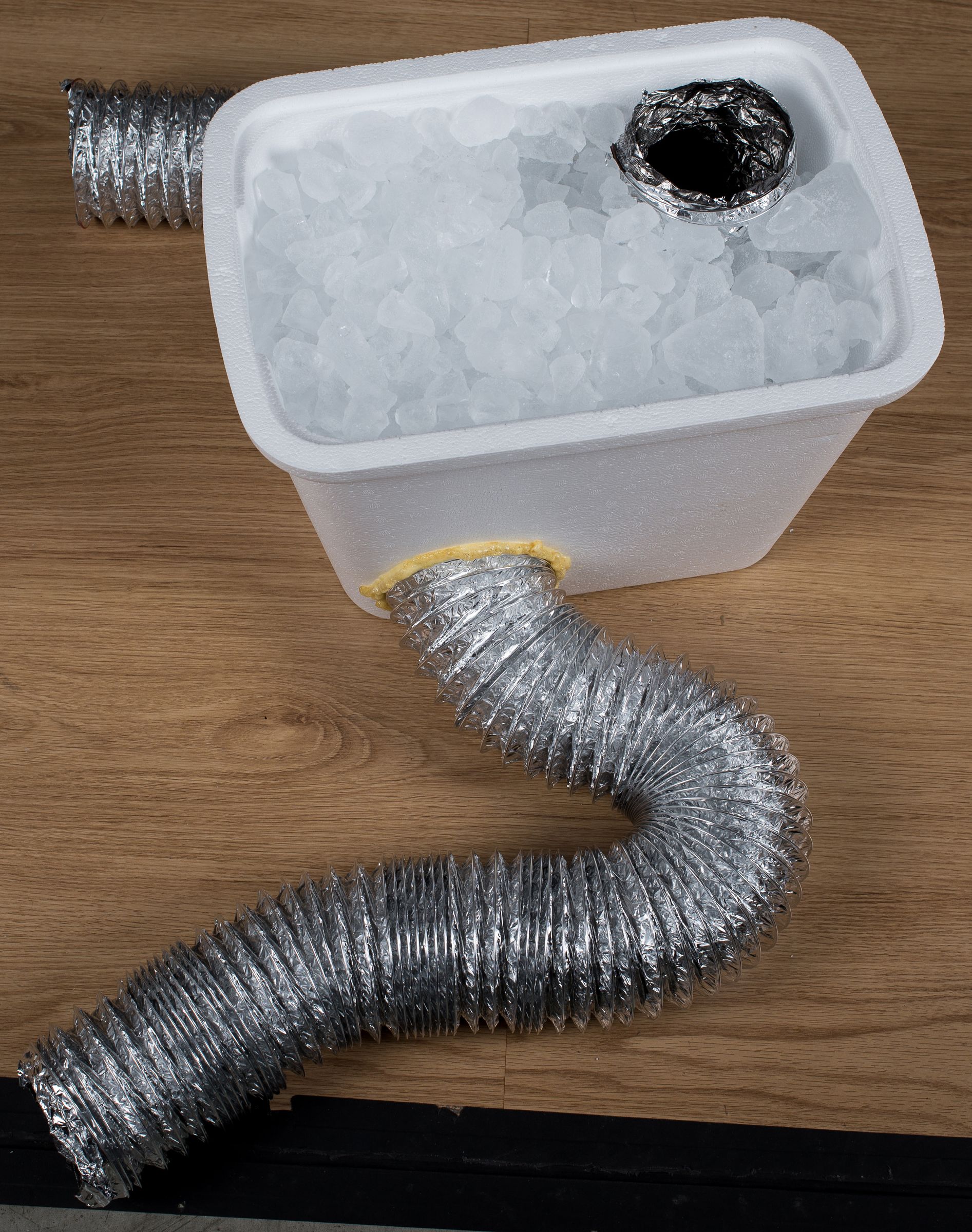 DIY Fog Chiller for Longer Lasting Low Laying Fog Halloween Decor