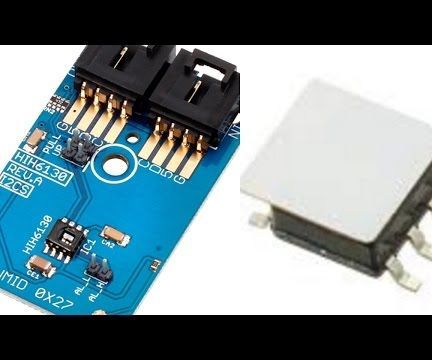 Humidity and Temperature Measurement Using HIH6130 and Particle Photon