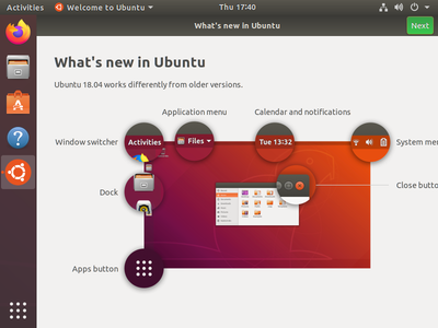 Creation of a "Ubuntu 18.04" VM
