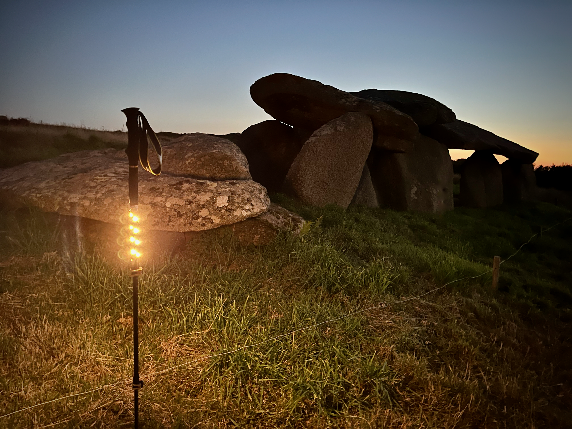 Guiding Stones: DIY LED Hiking Poles