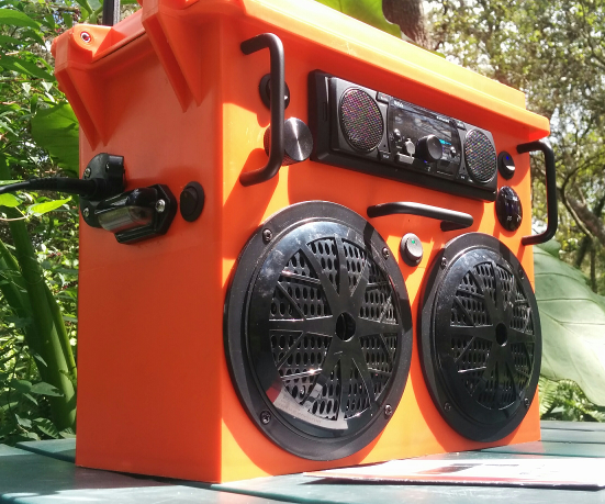 Solar Radio Boombox Stereo