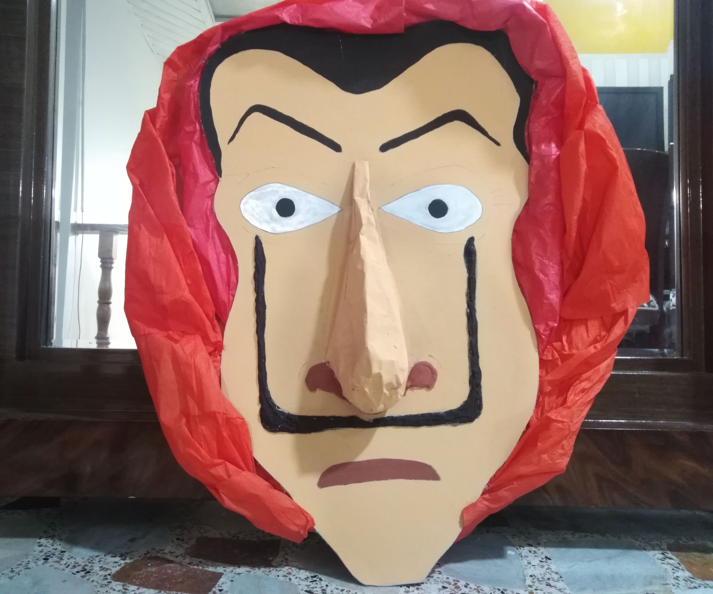 Mascara Gigante 3D “La Casa De Papel”