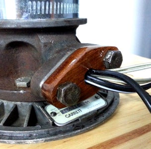 Glue Wood Plates, Apply Coconut Oil, and Put the Shade 