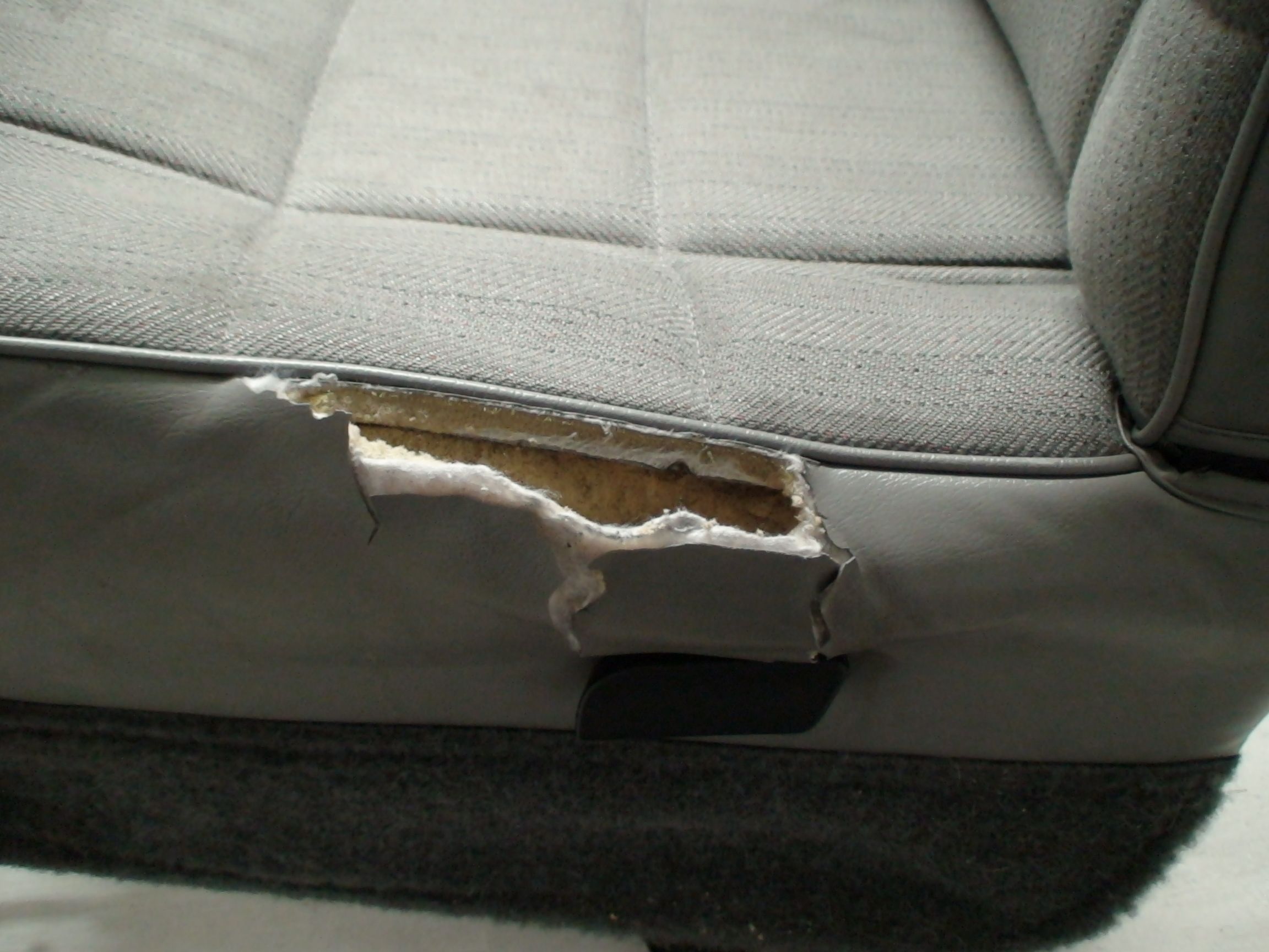 Automotive Seat Repair 3 Steps Instructables