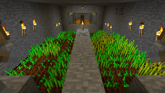 Semiautomatic Farm for Minecraft. 