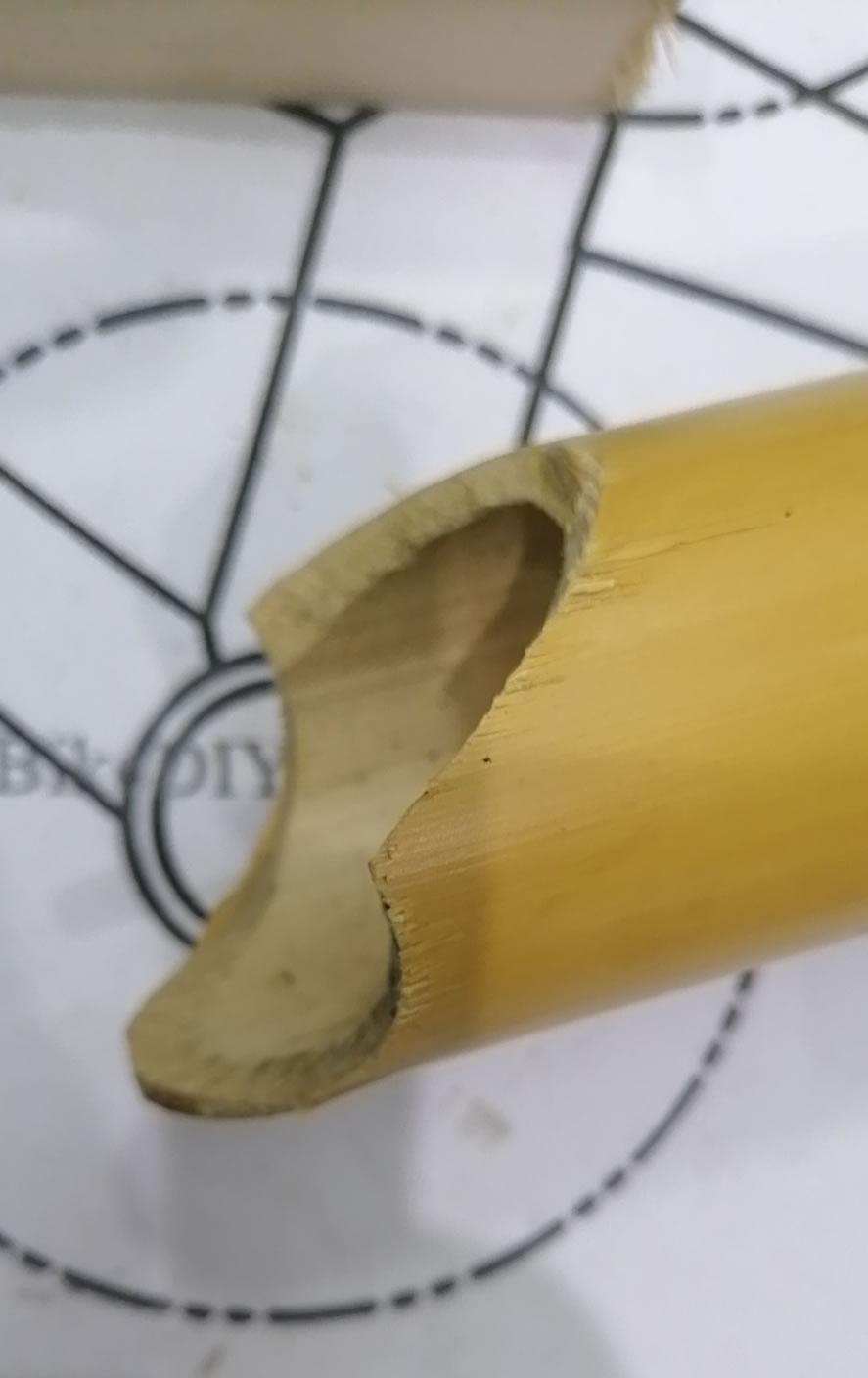 Bamboo Tube Cutting and Shaping