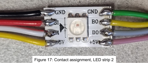 LED Strip Conenction