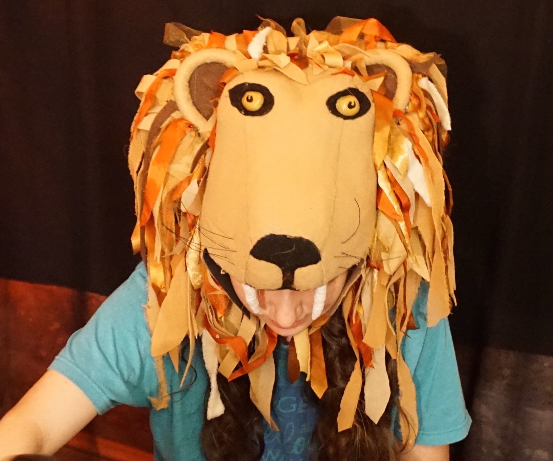 Luna Lovegood's Lion Hat Prop