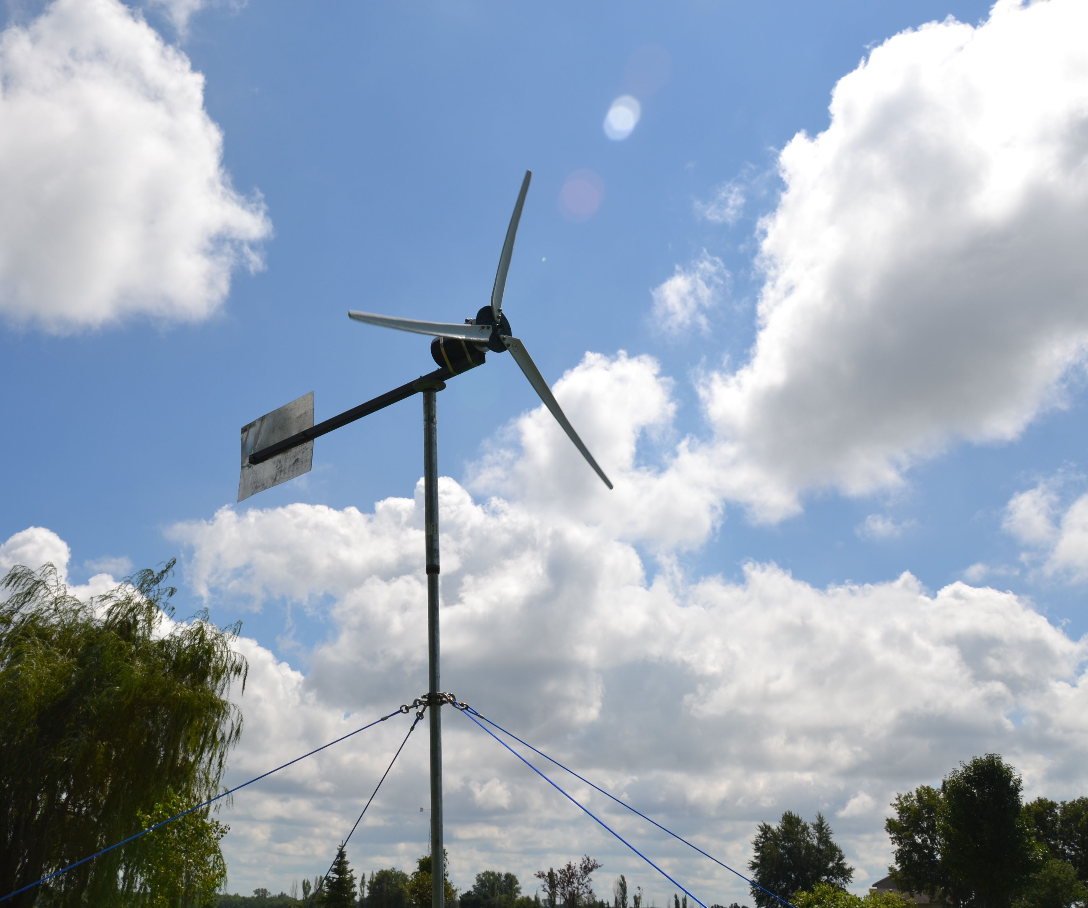DIY 400 Watt Wind Turbine 