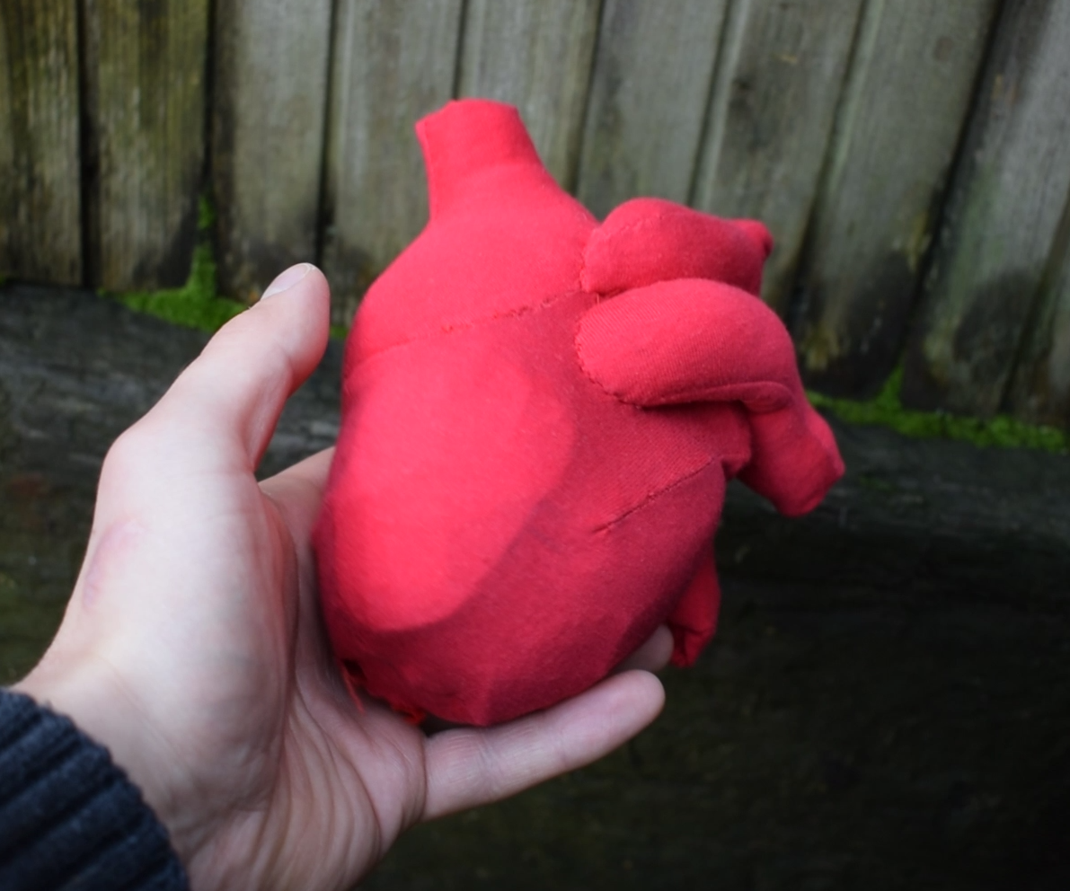 Animatronic Plush Heart With 3D Printing
