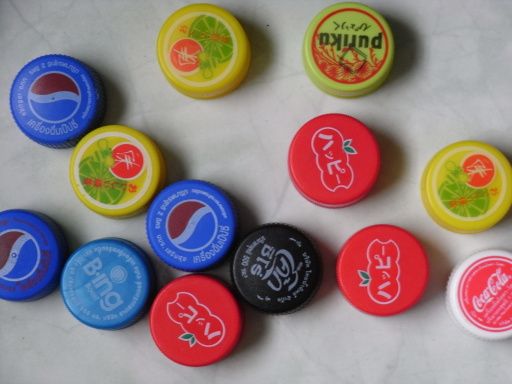 Make Fridge Magnets From Bottle Tops