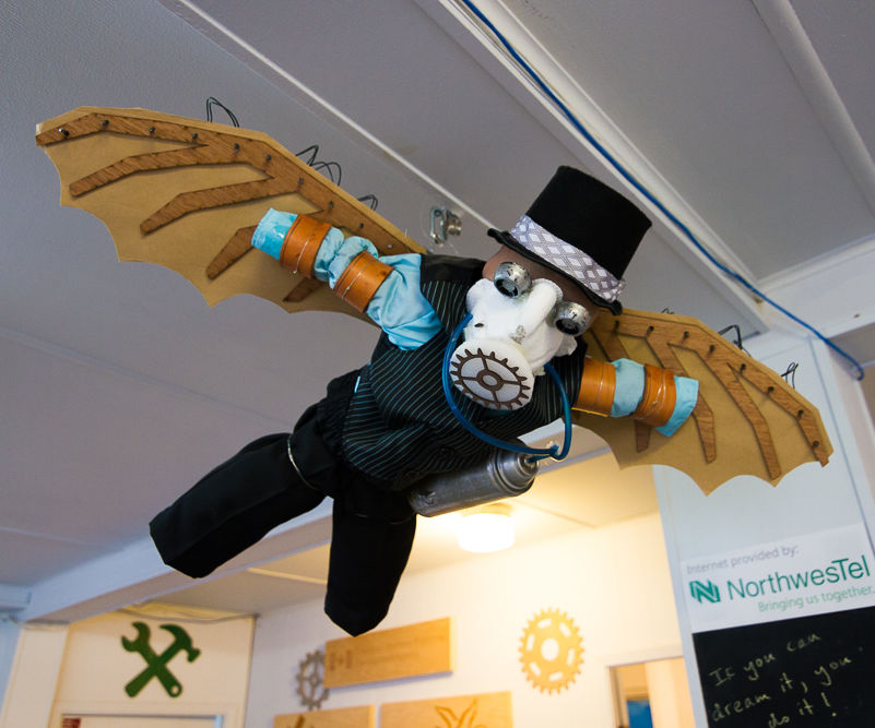 Steampunk Aviator Decorations