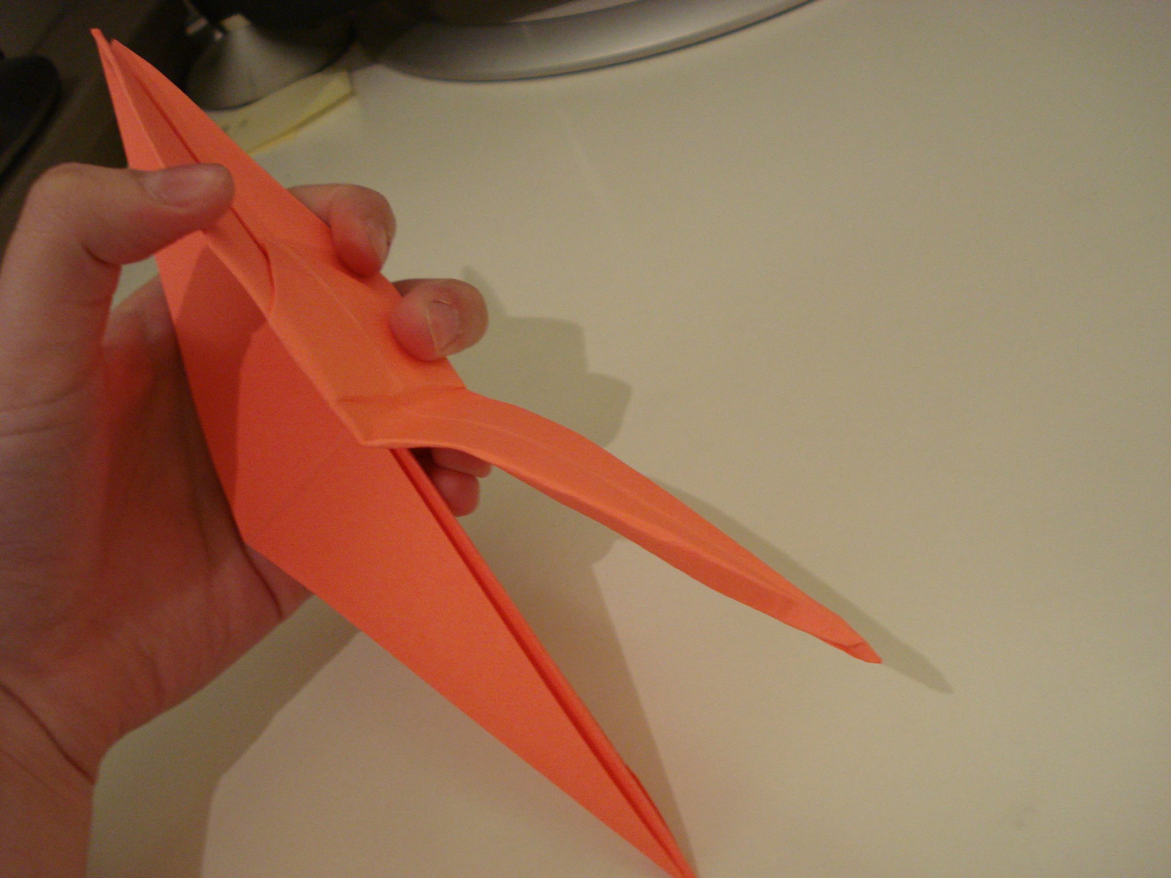 Step 6: Folding the Neck