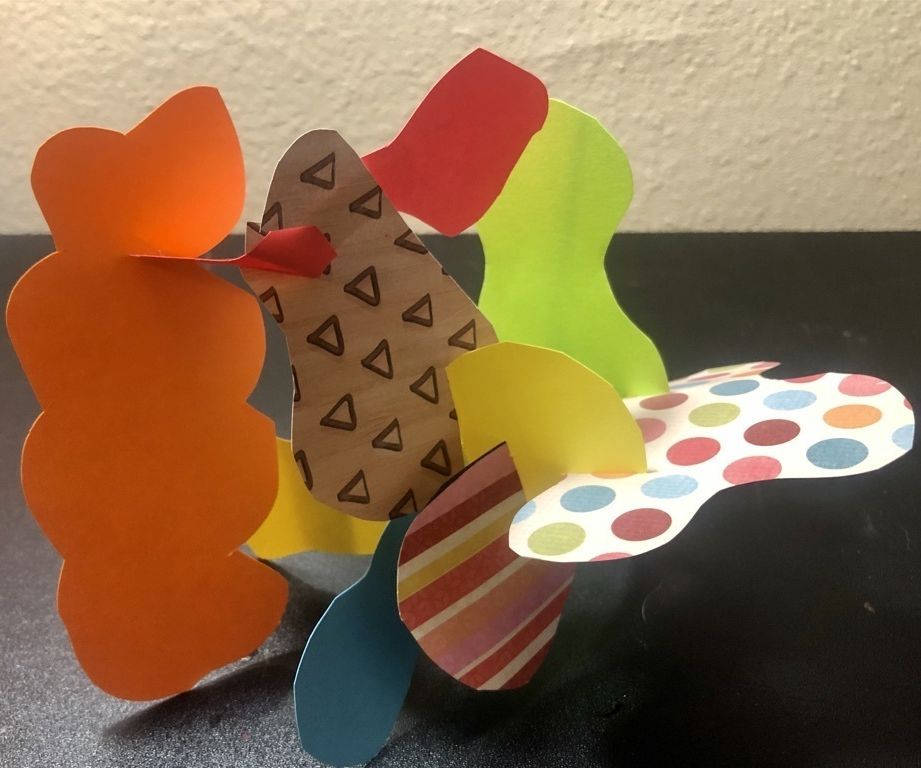 Stabile Paper Sculpture