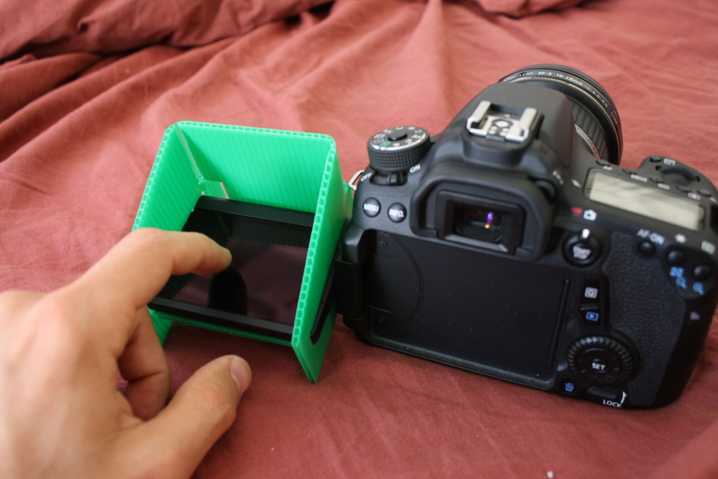 DSLR LCD Screen Hood Instructables