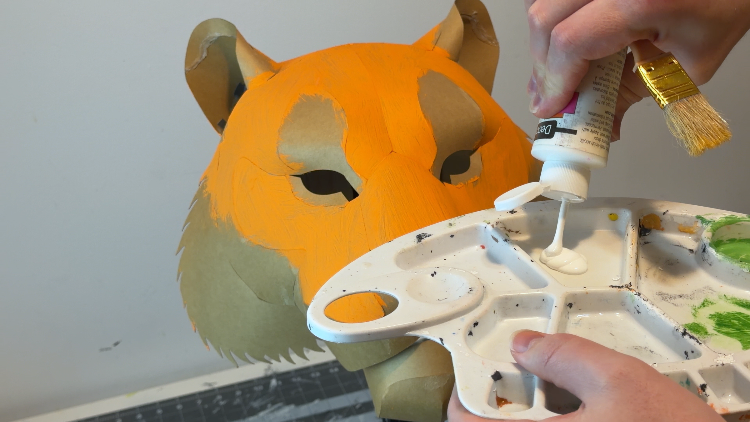 Painting – White Layer