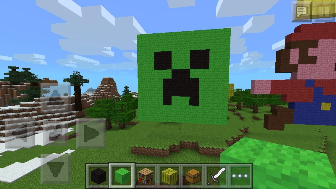 Creeper Face Minecraft Pixel Art