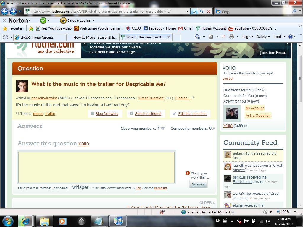 April Fools on Fluther